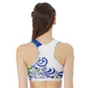 Venus Peacock Sports Bra with Border View2