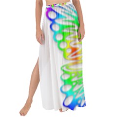 Rainbow Butterfly Maxi Chiffon Tie-up Sarong by amazinganimals