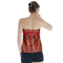 Stretched velvet with blurred lines Design By FlipStylez Designs Strapless Top View2