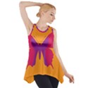 Butterfly Wings Insect Nature Side Drop Tank Tunic View1