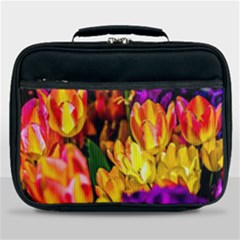 Fancy Tulip Flowers In Spring Lunch Bag by FunnyCow