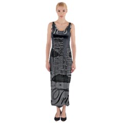 2451 Trill Cover Final Fitted Maxi Dress by RWTFSWIMWEAR