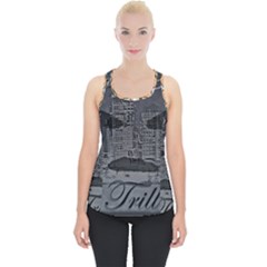 2451 Trill Cover Final Piece Up Tank Top by RWTFSWIMWEAR