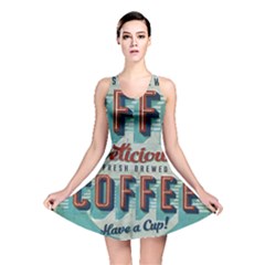 Delicious Coffee Reversible Skater Dress by snowwhitegirl