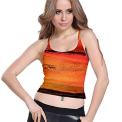 Sunset Spaghetti Strap Bra Top by WILLBIRDWELL