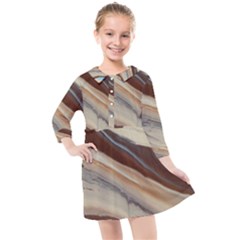 Mother Earth 2 Kids  Quarter Sleeve Shirt Dress by WILLBIRDWELL