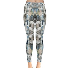 Blue Marble Shield Leggings  by Terzaek