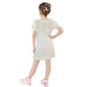 Page Spash Kids  Short Sleeve Velvet Dress View2