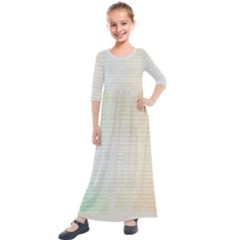 Page Spash Kids  Quarter Sleeve Maxi Dress by vintage2030