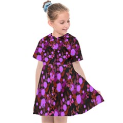 Purple Red  Roses Kids  Sailor Dress by snowwhitegirl