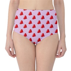 Kawai Hearts Classic High-waist Bikini Bottoms by snowwhitegirl