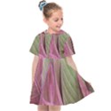 Pink Leaves Kids  Sailor Dress View1