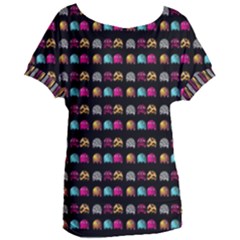 Eighties Bugs Women s Oversized Tee by snowwhitegirl