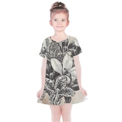 Flowers 1776382 1280 Kids  Simple Cotton Dress by vintage2030