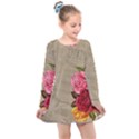 Flower 1646069 1920 Kids  Long Sleeve Dress View1