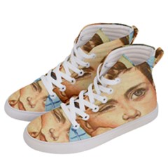 Retro Boy Men s Hi-top Skate Sneakers by vintage2030