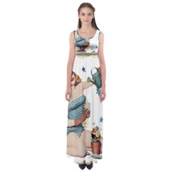 Retro 1265769 1920 Empire Waist Maxi Dress by vintage2030