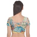 Vintage 1203862 1280 Velvet Short Sleeve Crop Top  View2