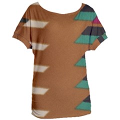 Fabric Textile Texture Abstract Women s Oversized Tee by Sapixe