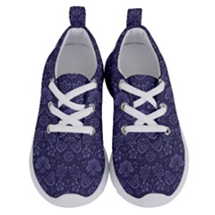 Damask Purple Running Shoes by vintage2030