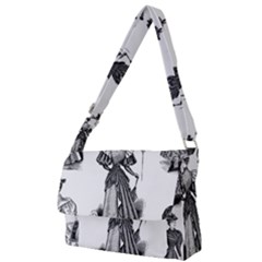 Vintage 1064131 1920 Full Print Messenger Bag by vintage2030