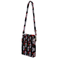 Skull Pattern Black Multi Function Travel Bag by snowwhitegirl