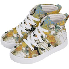 Little Victorian Girls Kid s Hi-top Skate Sneakers by snowwhitegirl