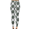 Graphic Pattern Flowers Inside Out Leggings View2