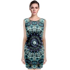 Pattern Abstract Background Art Classic Sleeveless Midi Dress by Celenk