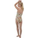 Background Pattern Flower Spring Go with the Flow One Piece Swimsuit View2