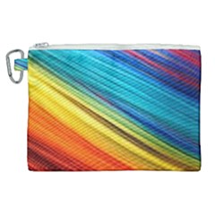 Rainbow Canvas Cosmetic Bag (xl) by NSGLOBALDESIGNS2