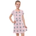 Pop Art  Bee Pattern Kids  Cross Web Dress View1