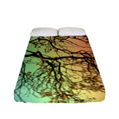 Rainbow Branch Boxer Shorts Fitted Sheet (full/ Double Size) by Simbadda