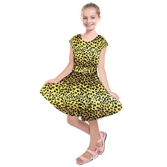 Leopard Version 2 Kids  Short Sleeve Dress by dressshop