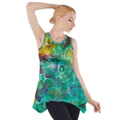 Underwater Summer Side Drop Tank Tunic by arwwearableart