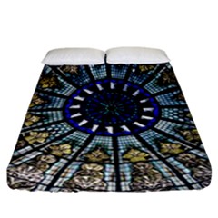 Pattern Art Form Architecture Fitted Sheet (california King Size) by Nexatart