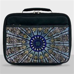 Pattern Art Form Architecture Lunch Bag by Nexatart