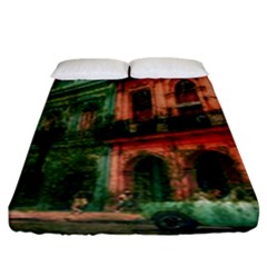 Havana Cuba Architecture Capital Fitted Sheet (king Size) by Nexatart