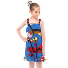 Creativeness Art Illustration Kids  Overall Dress by Sapixe