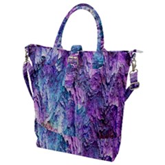 Background Peel Art Abstract Buckle Top Tote Bag by Sapixe