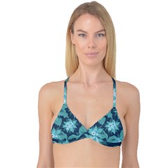 Graphic Design Wallpaper Abstract Reversible Tri Bikini Top by Sapixe