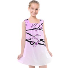 Essential Oils Flowers Nature Plant Kids  Cross Back Dress by Sapixe