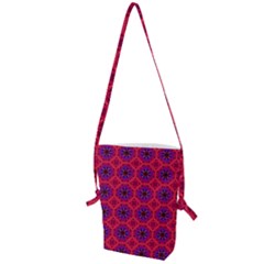 Retro Abstract Boho Unique Folding Shoulder Bag by Sapixe