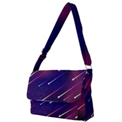 Meteor Shower 1 Full Print Messenger Bag by JadehawksAnD