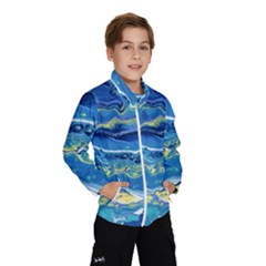 Sunlit Waters Windbreaker (kids) by lwdstudio