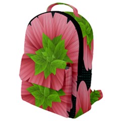 Plant Flower Flowers Design Leaves Flap Pocket Backpack (small) by Sapixe