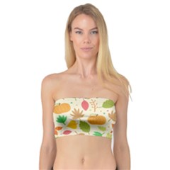 Thanksgiving Pattern Bandeau Top by Valentinaart