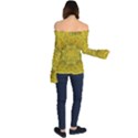 Sunshine Feathers And Fauna Ornate Off Shoulder Long Sleeve Top View2