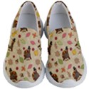 Thanksgiving Turkey pattern Kid s Lightweight Slip Ons View1