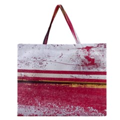 Boat Chipped Close Up Damaged Zipper Large Tote Bag by Sapixe